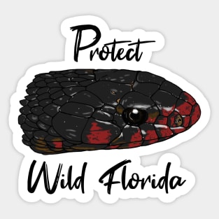 Eastern Indigo Snake Sticker